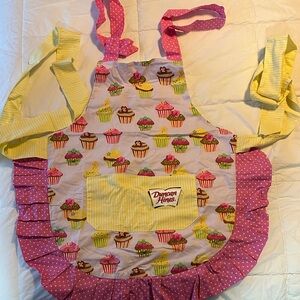 Pink and Yellow Cupcake Apron